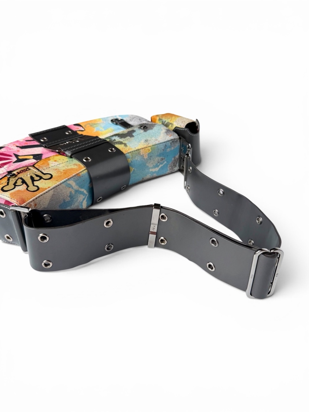 Vintage Christian Dior Kaos Graffiti Street Chic Columbus Bag - Picture 6 of 8
